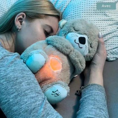 Breathing Otter Plush Toy